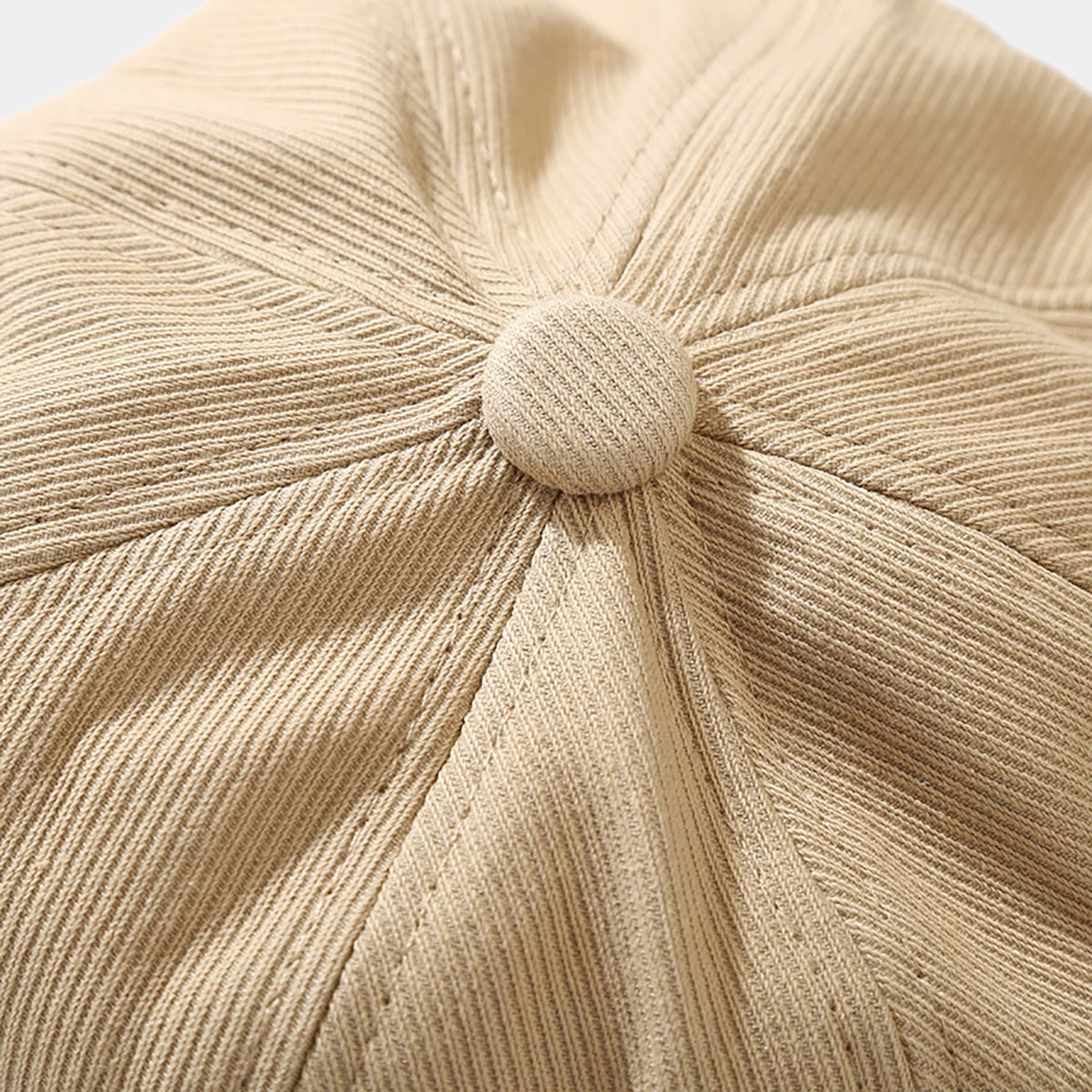 Newsboy Cap Vintage Baker Boy Hat with Brim Textured Casual Hat