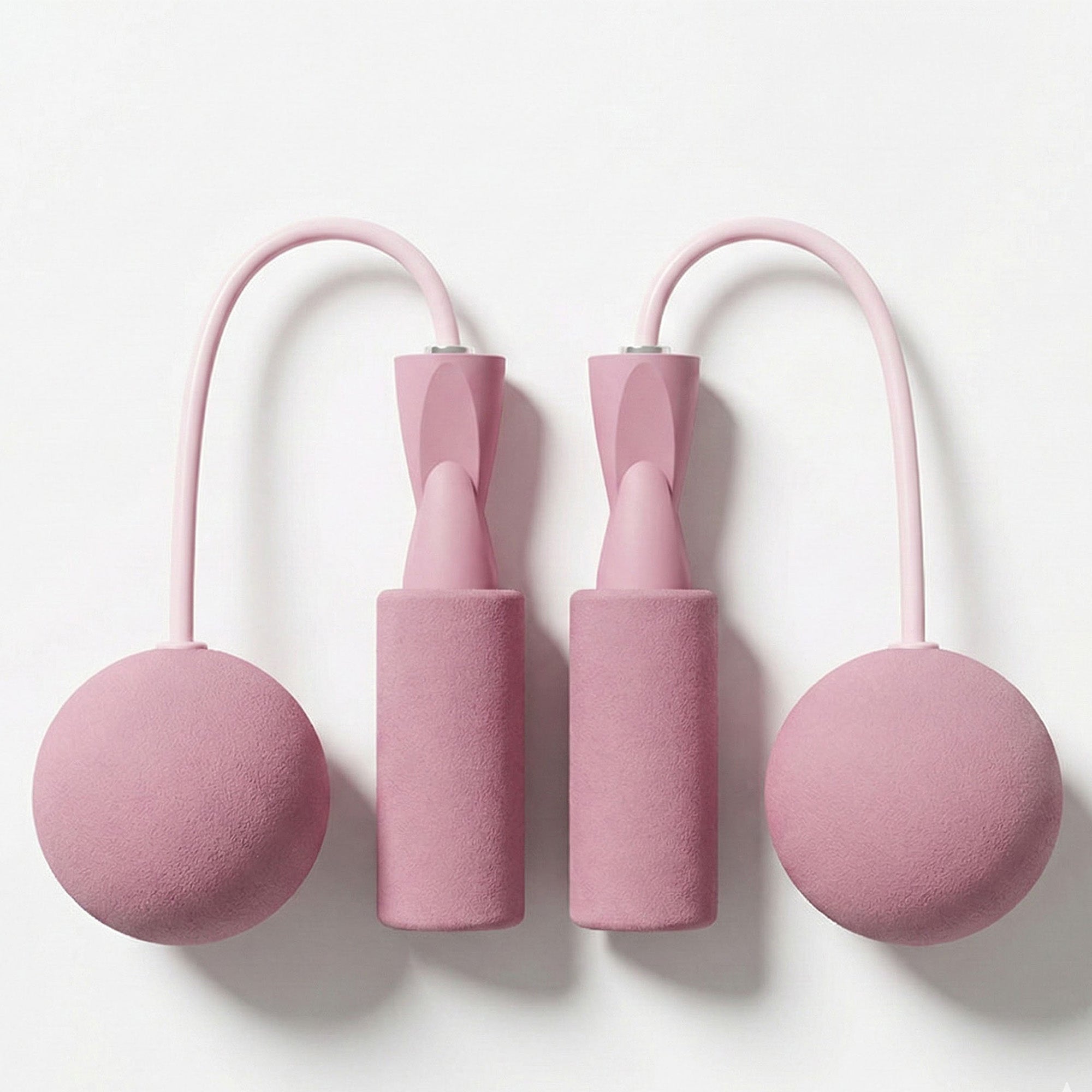 Anna-Kaci 2-PC Weighted Jump Rope for Cardio Endurance and Strength Training