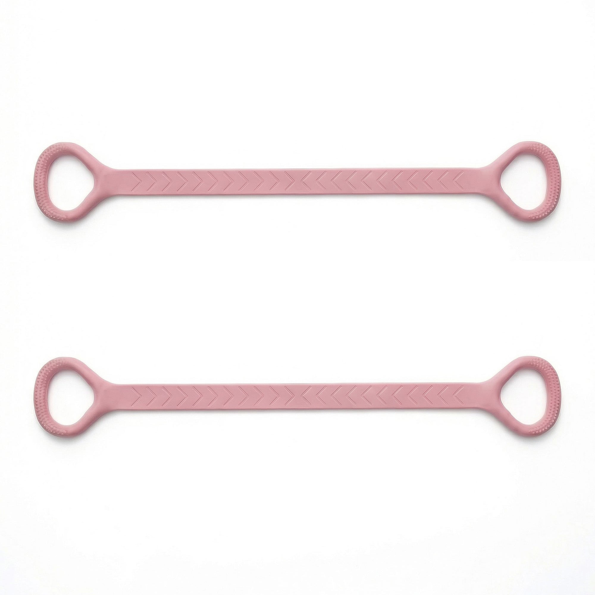 Anna-Kaci 2-PC Resistance Stretch Band with Ergonomic Handles for Upper Body Strength Training