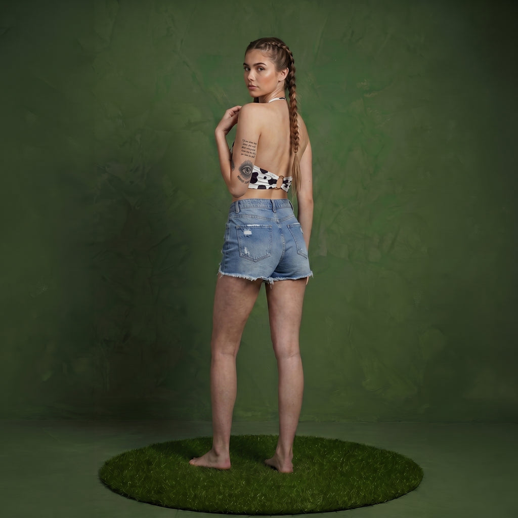 American Flag Halterneck Tube Top