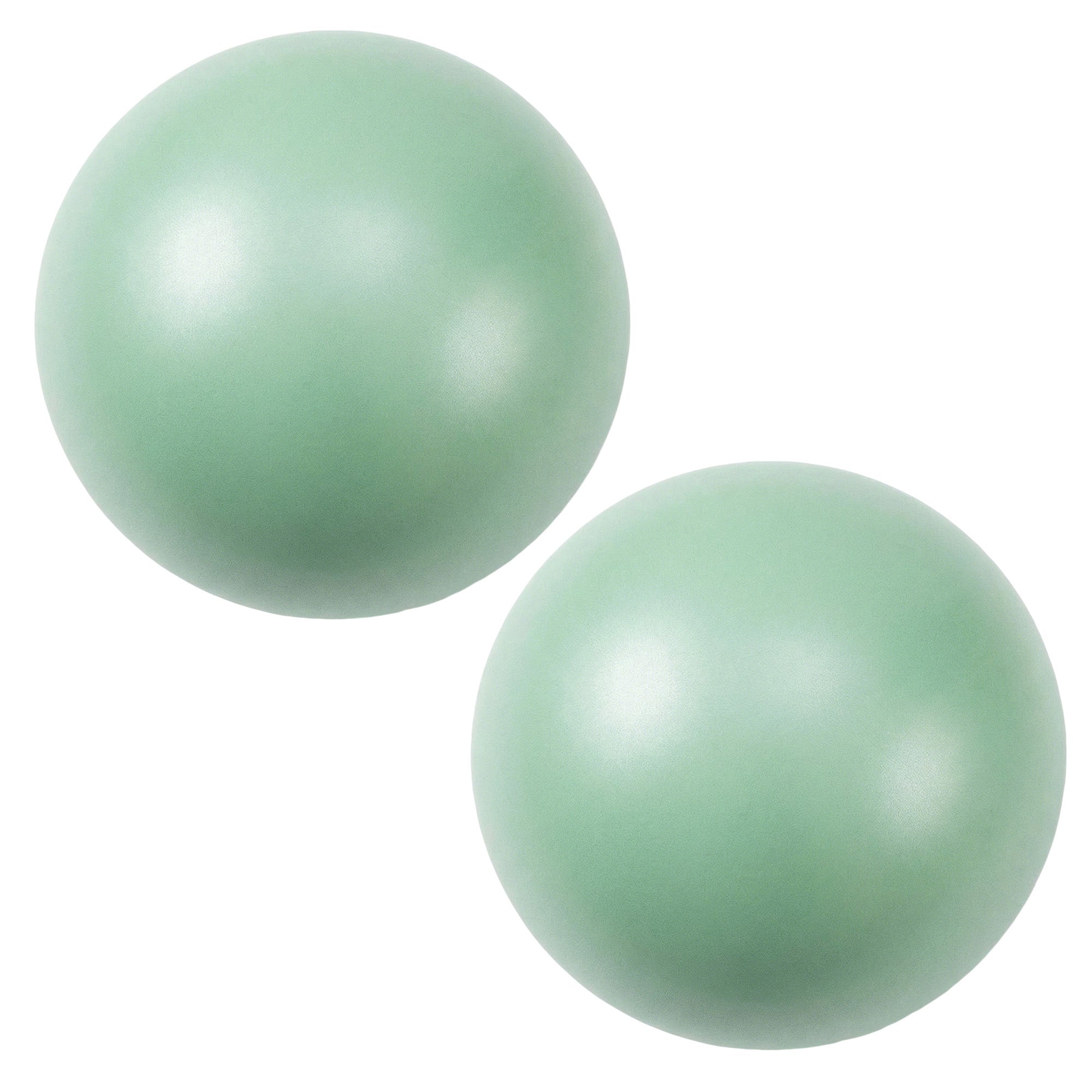 Anna-Kaci 2-PC Mini Exercise Ball for Pilates Yoga Core Stability Training