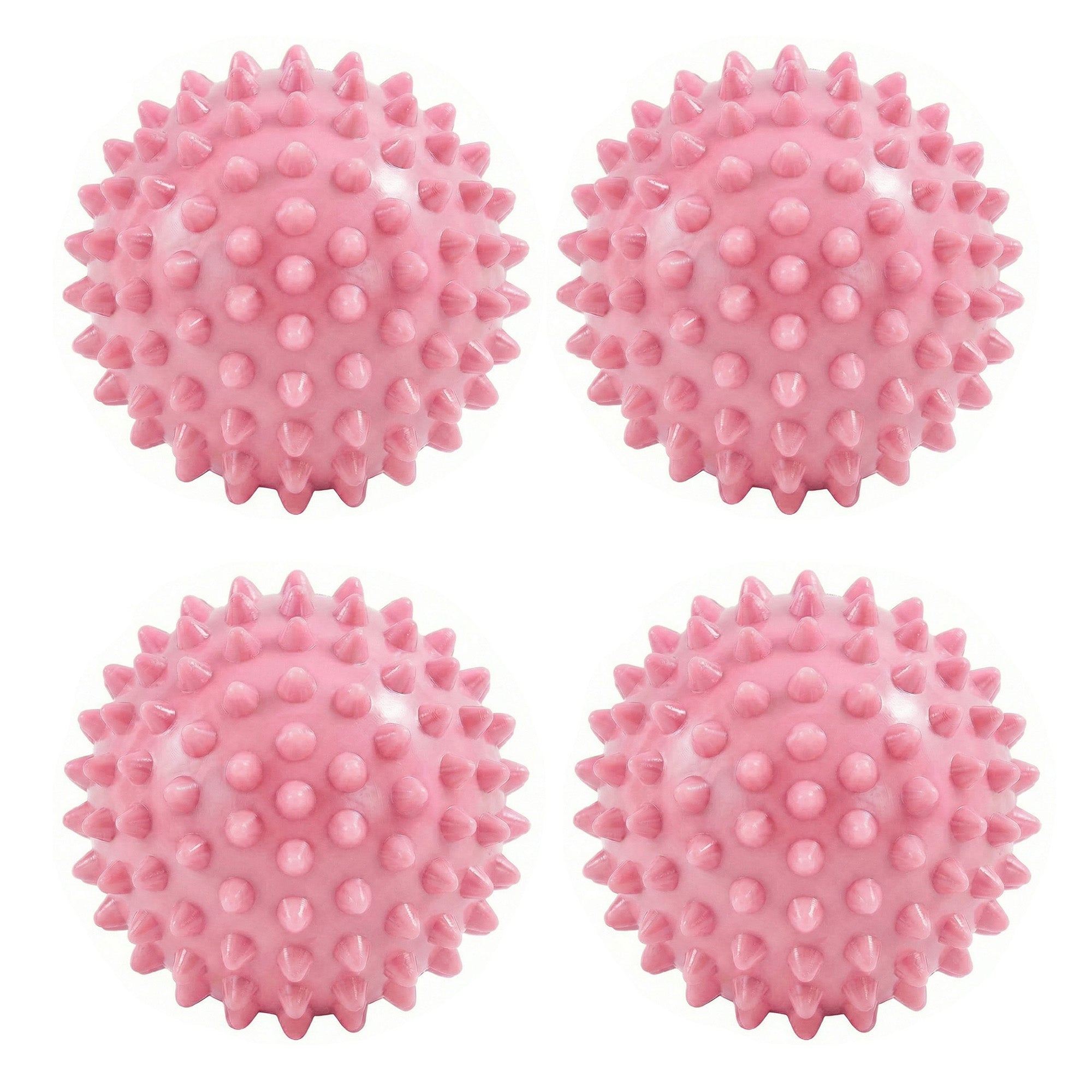 Anna-Kaci 4-PC Spiky Massage Ball for Muscle Relief and Trigger Point Therapy