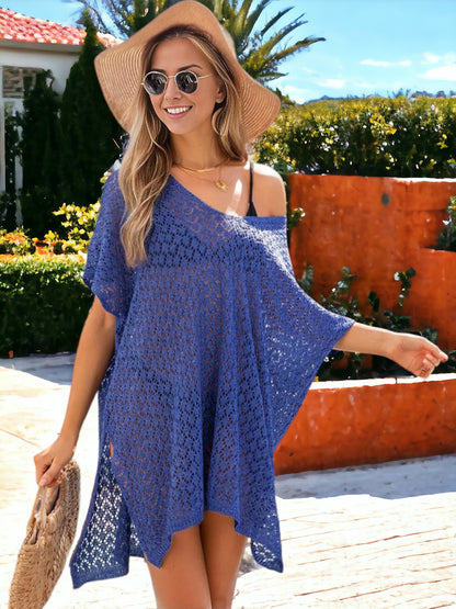 Loose Knitted Beach Bikini Cover-Up