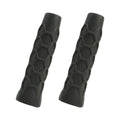 Anna-Kaci Anti Slip Racket Handle Grip Sleeve 2 Pack Shock Absorbing Non Slip Grip Cover for Tennis Badminton Pickleball 1.7x5.2in