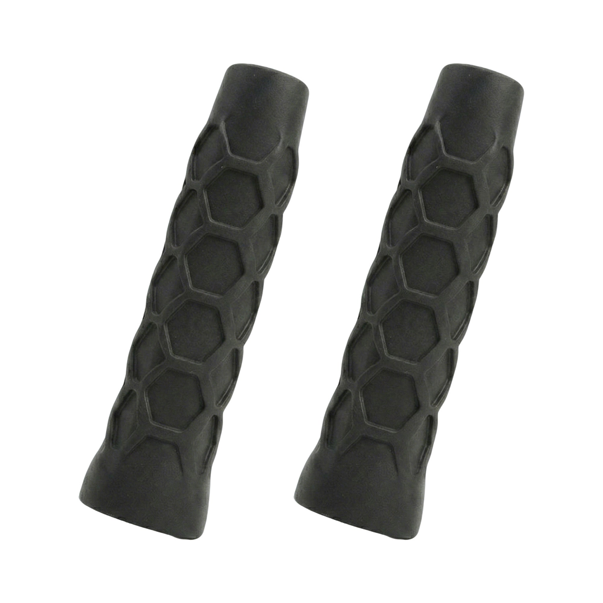 Anna-Kaci Anti Slip Racket Handle Grip Sleeve 2 Pack Shock Absorbing Non Slip Grip Cover for Tennis Badminton Pickleball 1.7x5.2in