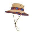 Anna-Kaci Women's Wide Brim Outdoor Sun Hat Adjustable Chin Strap Breathable Lightweight Hiking Fishing Hat