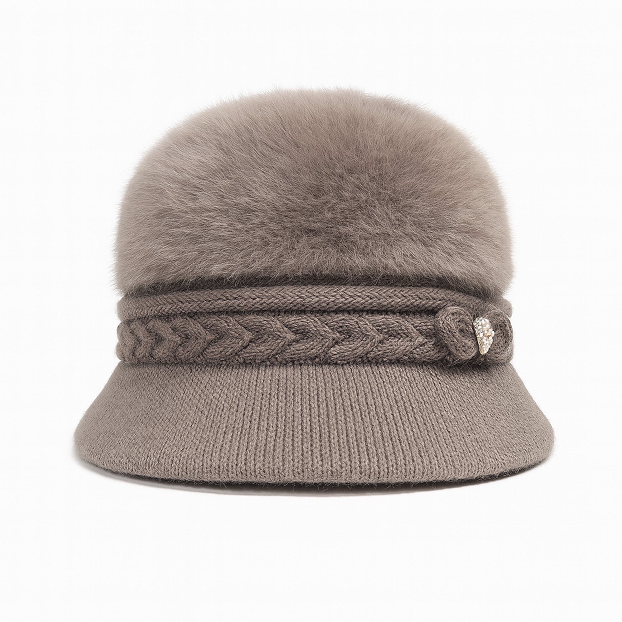 Anna-Kaci Women's Soft Winter Knit Hat with Elegant Bow Accent
