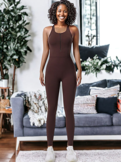 All-In-One Hip Lifting Running Jumpsuit