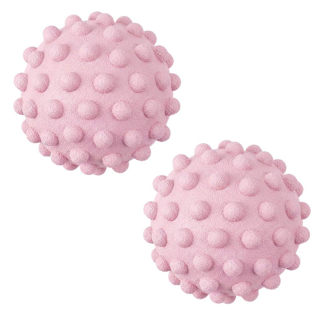 Anna-Kaci Set de 2 pelotas de masaje texturizadas para alivio muscular profundo y terapia de puntos gatillo