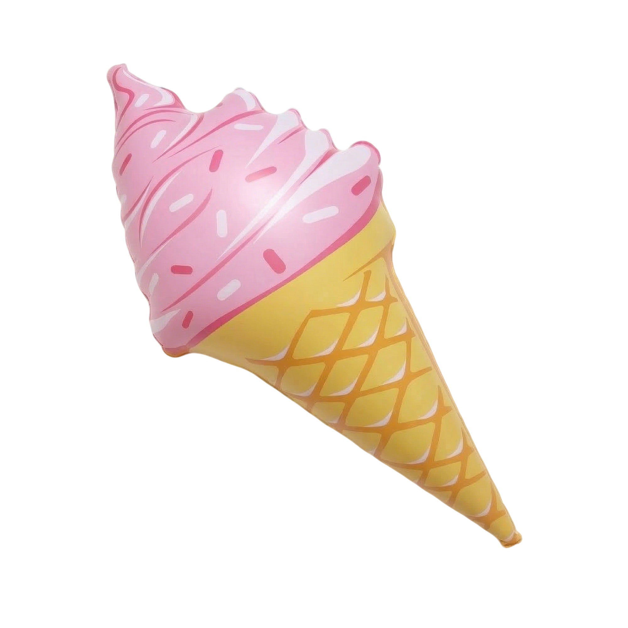 Anna-Kaci Inflatable Ice Cream Pool Float Dessert Shaped Swimming Pool Float Beach Lake Summer Water Fun