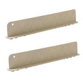 Anna-Kaci 2-PC Kitchen Sink Splash Guard Silicone Water Barrier for Faucet Anti Splash Counter Protector