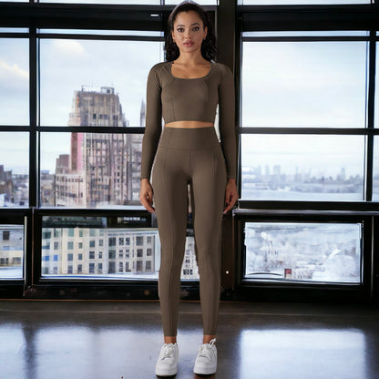 Long Sleeve Activewear Set