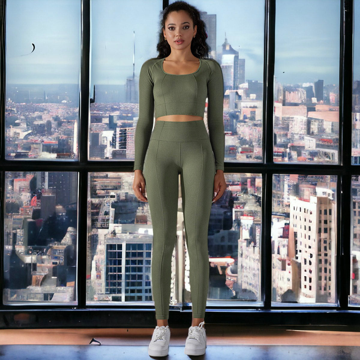 Conjunto deportivo de manga larga