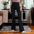 Leggings clásicos acampanados con cintura alta