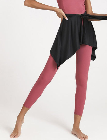 Falda cruzada para cubrir yoga