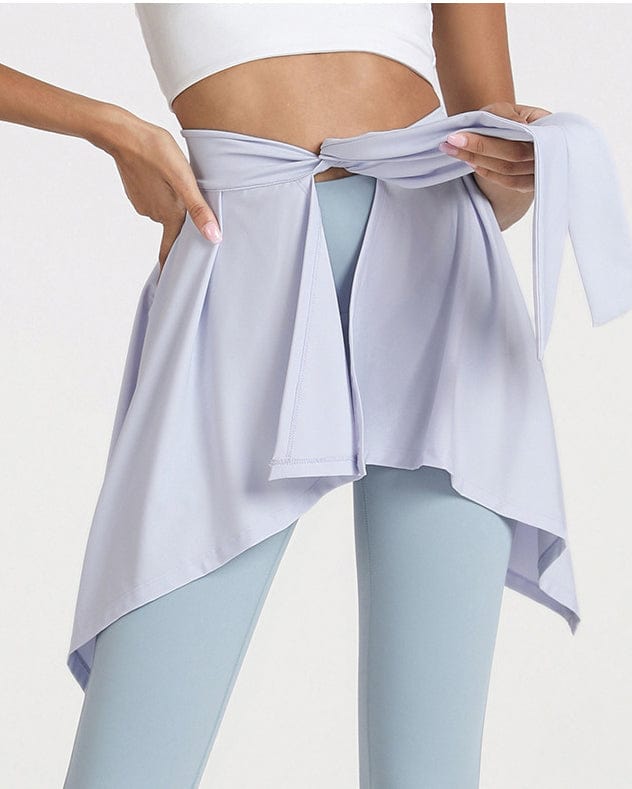 Falda cruzada para cubrir yoga