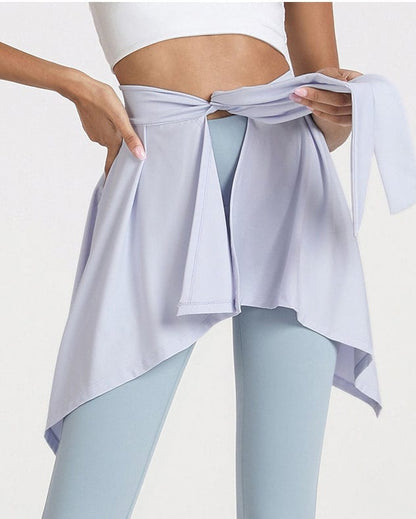 Falda cruzada para cubrir yoga