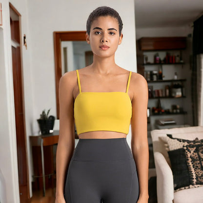 Multi-Way Spaghetti Strap Crop Top