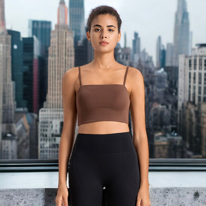 Multi-Way Spaghetti Strap Crop Top