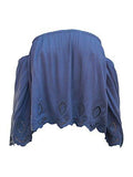Top bordado con hombros descubiertos de Free Spirit