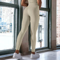 Leggings de cintura alta con costura central