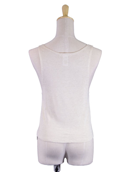 Michelle Fresh Imagination Sunglasses Tank Scoop Neck Knit Top