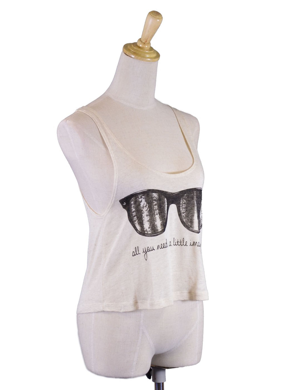 Top de punto con escote redondo y gafas de sol Imagination de Michelle Fresh