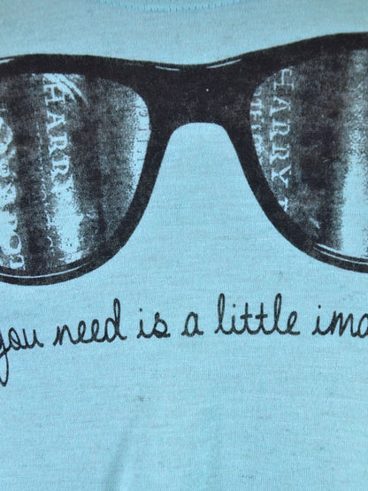 Michelle Fresh Imagination Sunglasses Tank Scoop Neck Knit Top