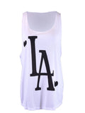 Camiseta holgada de punto con escote redondo Hearts of LA de Michelle The Player