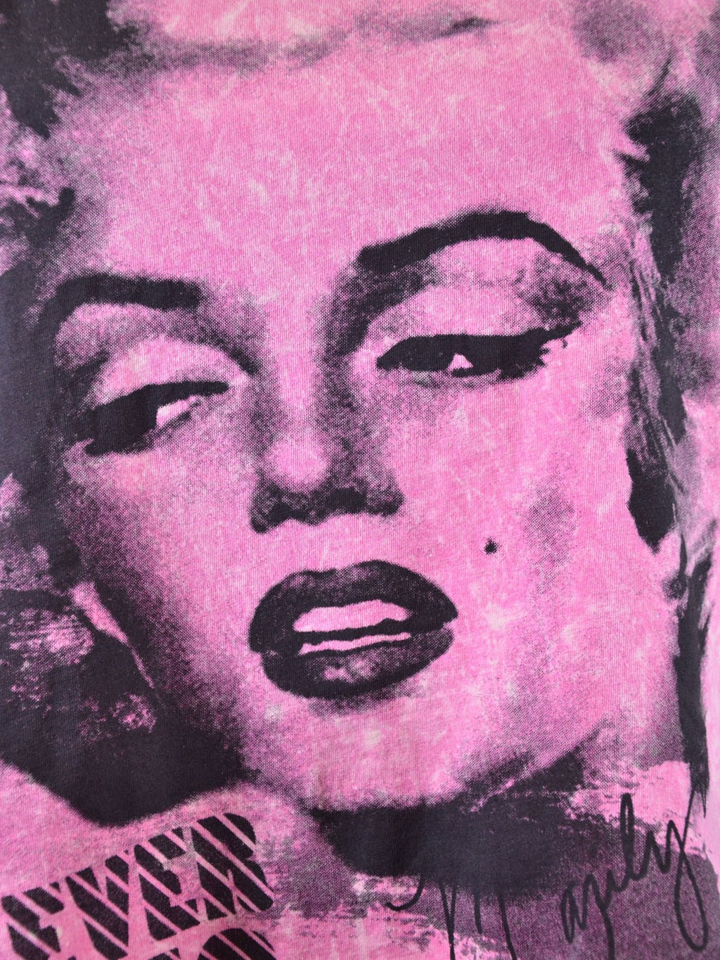 Camiseta clásica con lavado a la piedra Icon de Marilyn Monroe de Forever Young inspirada en el estilo vintage
