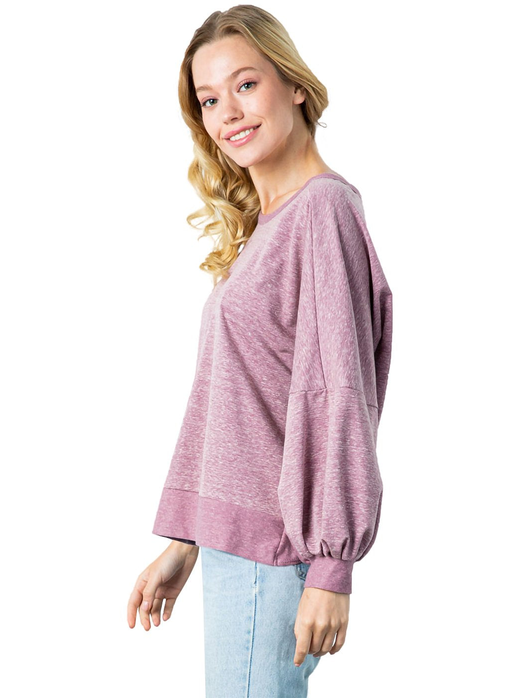 Open Back Cross Wrap Pull Over