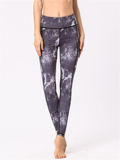 Medias de camuflaje con bolsillos laterales 