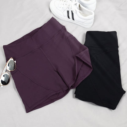 Los pantalones cortos de yoga perfectos con bolsillos laterales