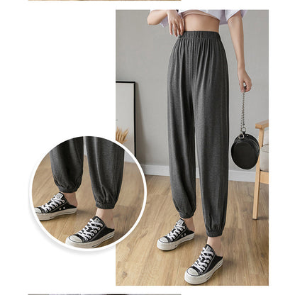 Casual Wide Leg Cropped Pant