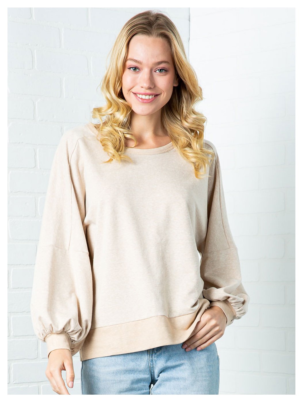 Open Back Cross Wrap Pull Over