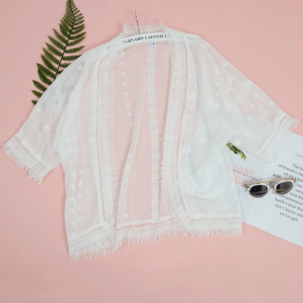 Beach Summer Chiffon Shawl Cardi