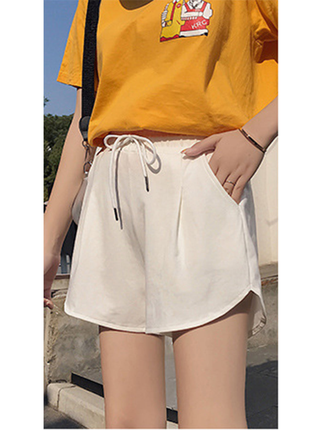 Sport Shorts Loose Casual Wide Leg A-Line Shorts