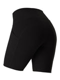Pantalones cortos deportivos elásticos de secado rápido para fitness y yoga