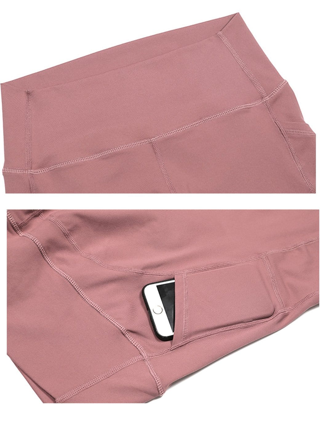 Pantalones cortos deportivos elásticos de secado rápido para fitness y yoga