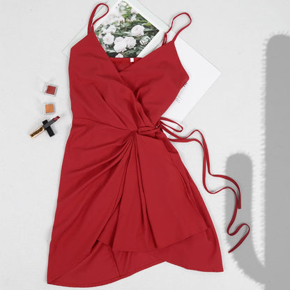 Slip Dress Pure Party Tie Strap Dress
