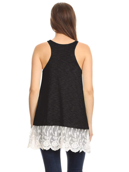 Catalina Embroidered Sleeveless Tunic