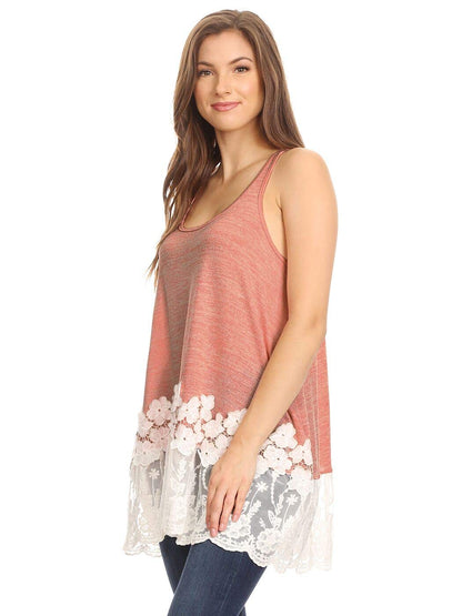 Catalina Embroidered Sleeveless Tunic