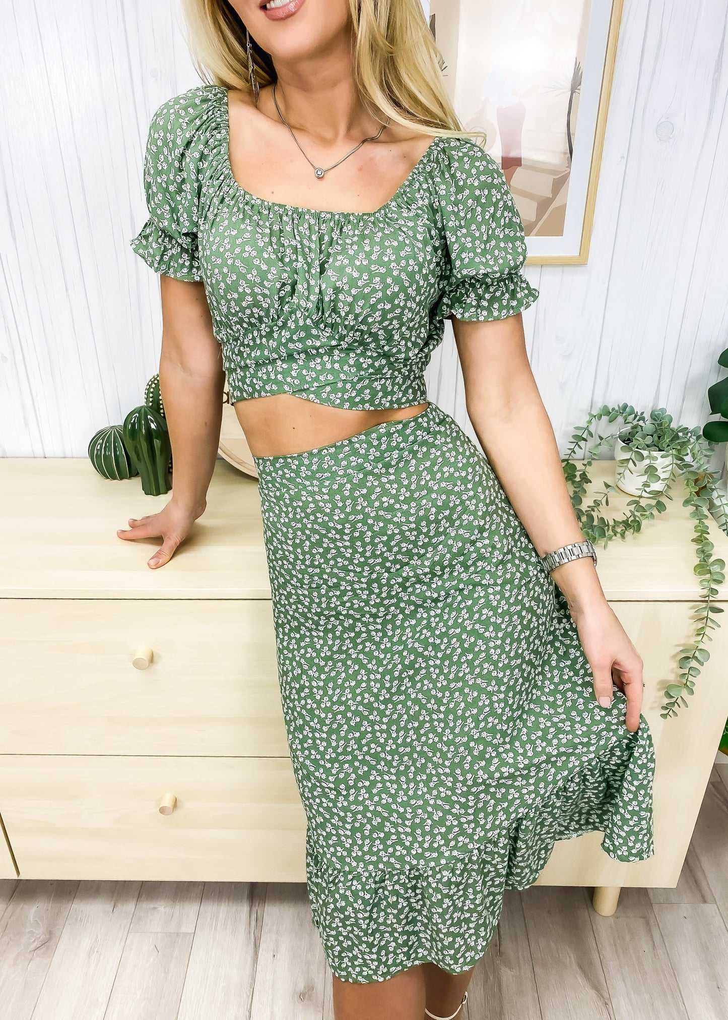 Es un conjunto boho envolvente 