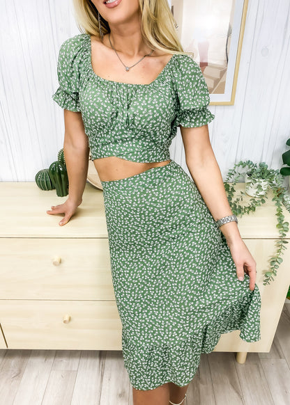 Es un conjunto boho envolvente 