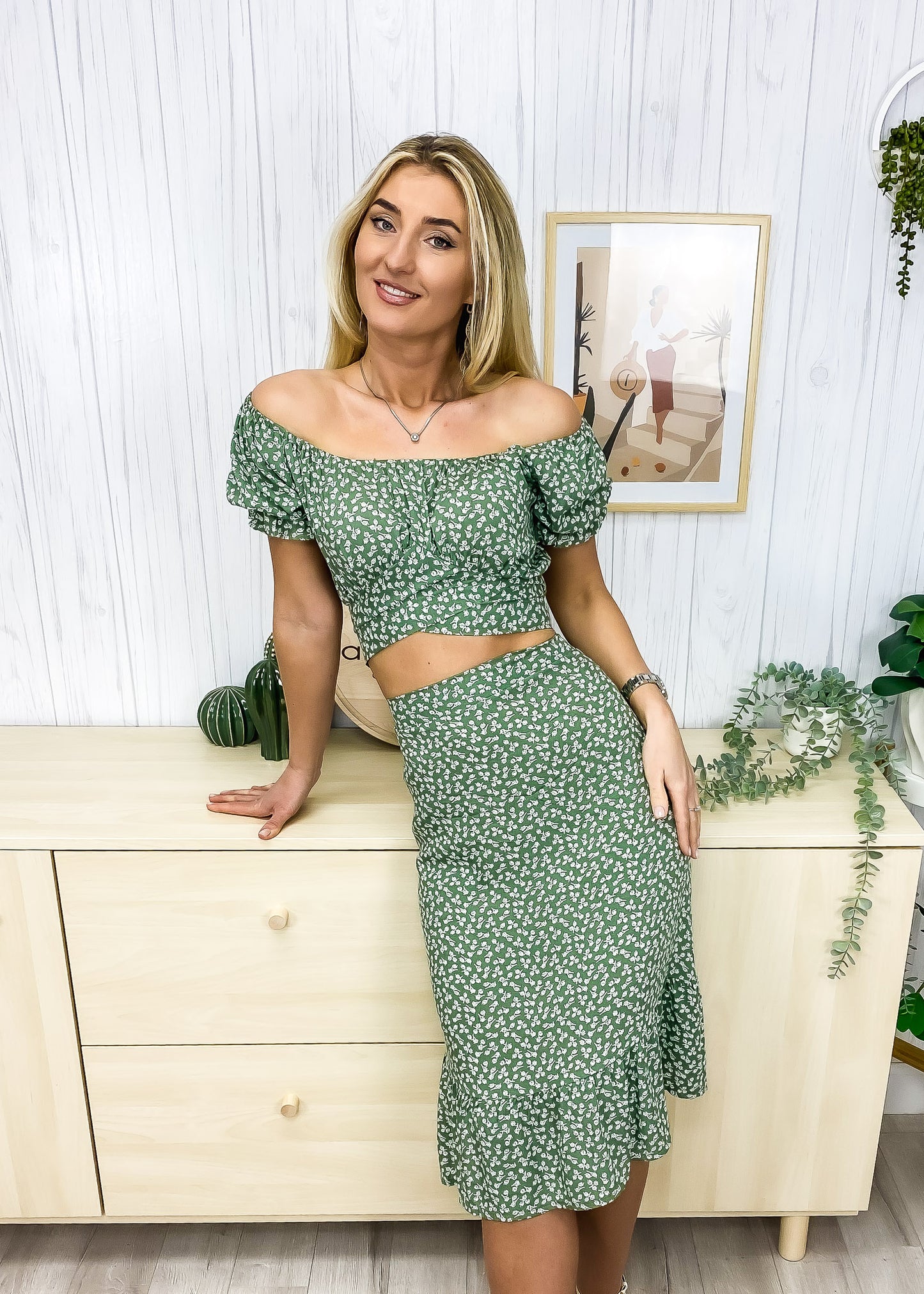 Es un conjunto boho envolvente 