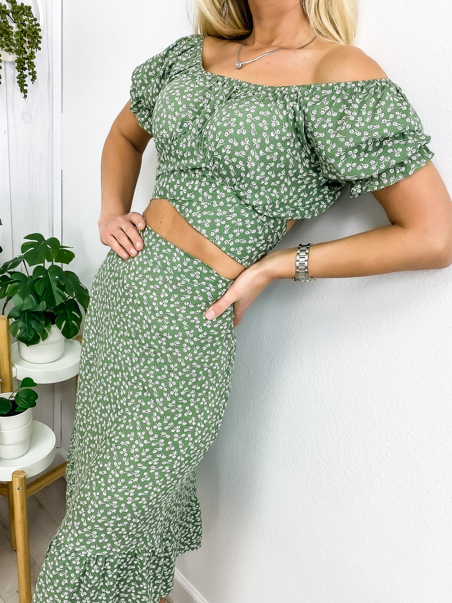 Es un conjunto boho envolvente 