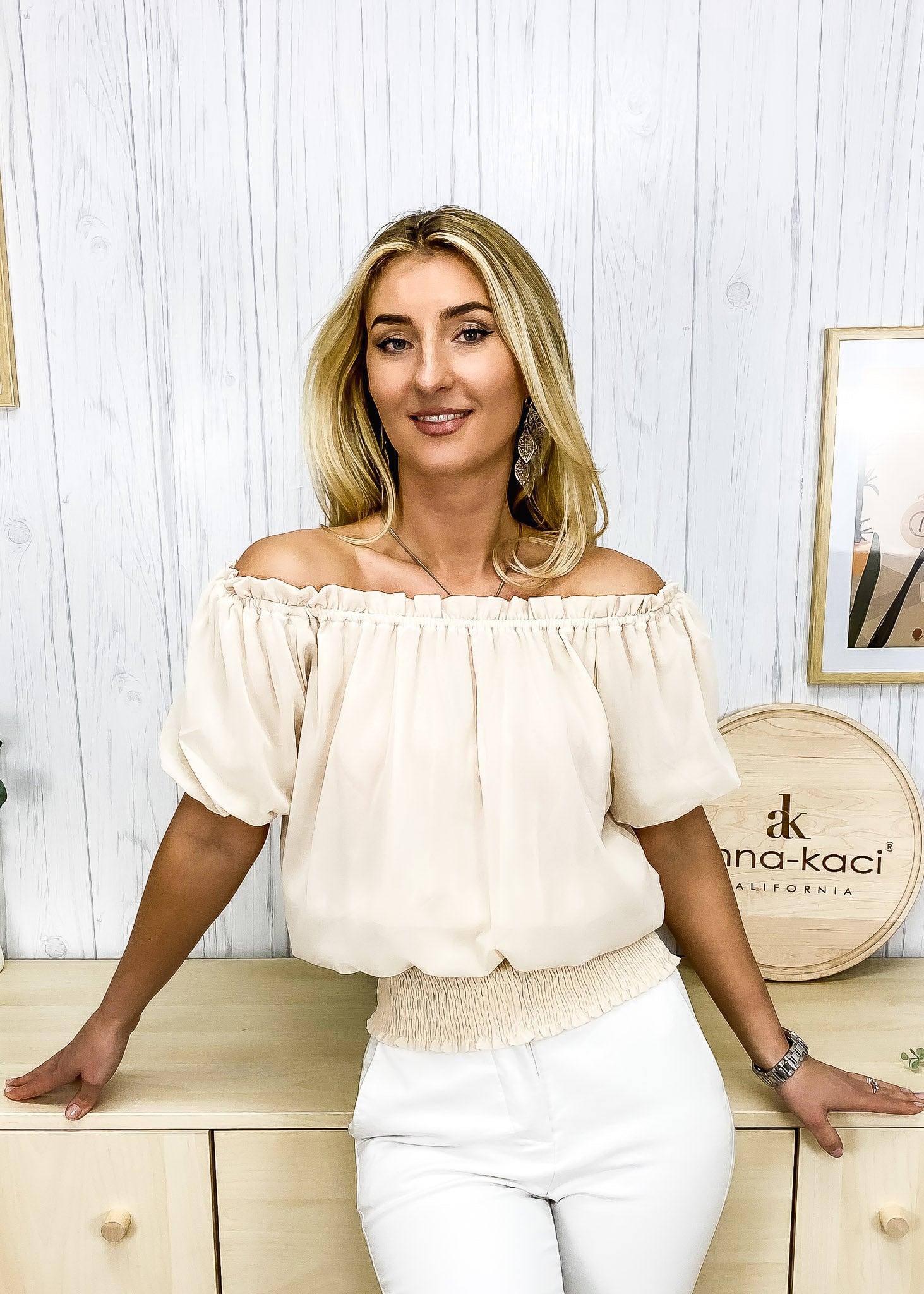 Dainty Off Shoulder Blouse