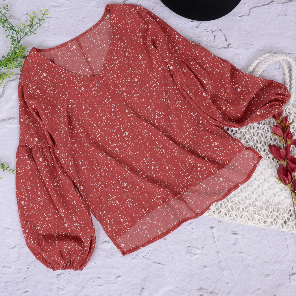 Criss Cross Two Tone Sweater