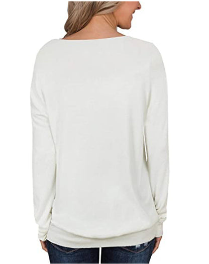 Lace Trim Long Sleeve Shirt