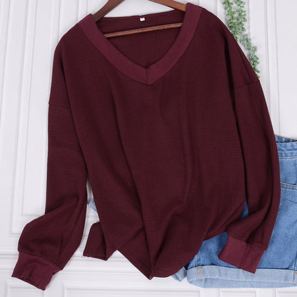 Asymmetric Neck One Shoulder Sweater